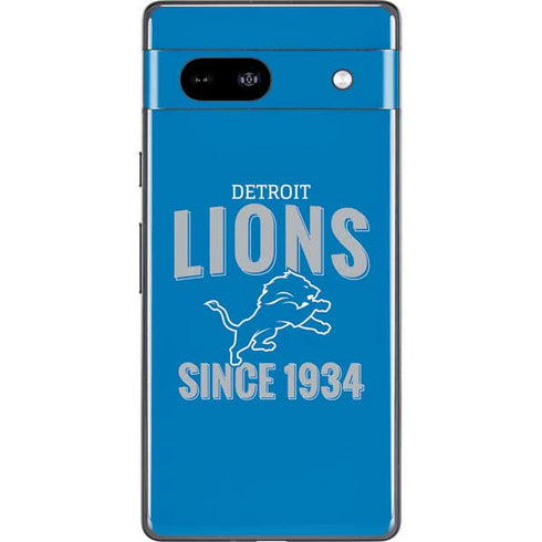 NFL Detroit Lions Helmet Google Pixel 7a Skin